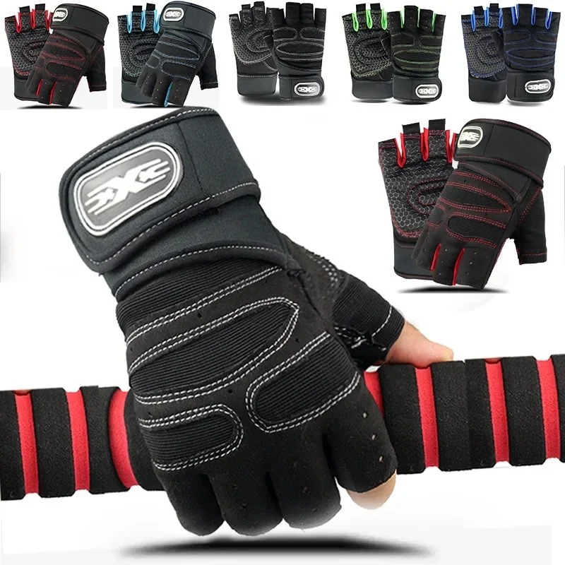 Men Women Fingerless Workout G - Weightlifting Gloves ulasan dan harga