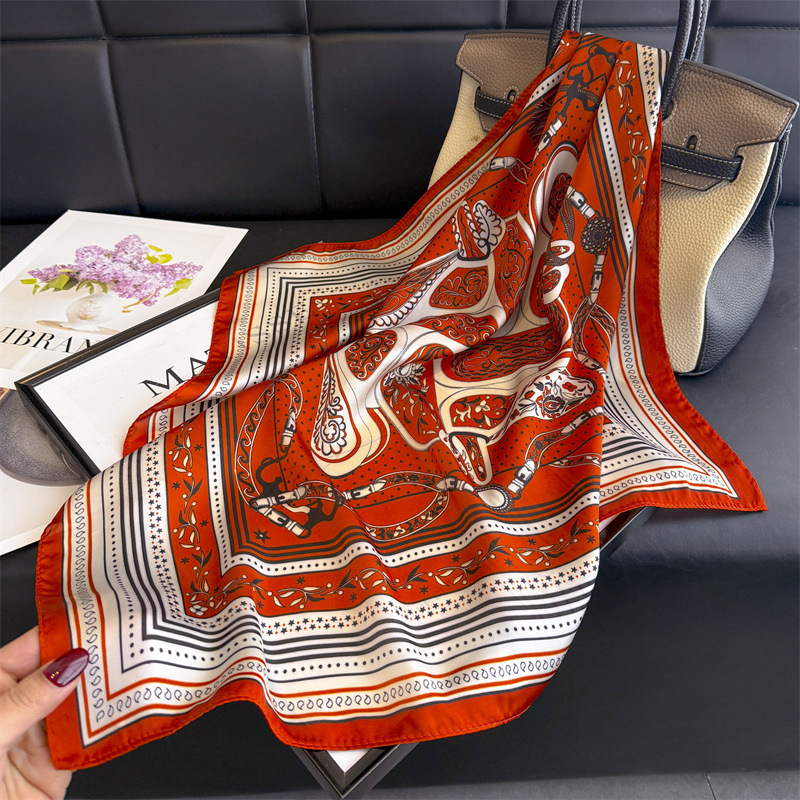New Bandana Designer Silk Squa - Wrist Wraps ulasan dan harga