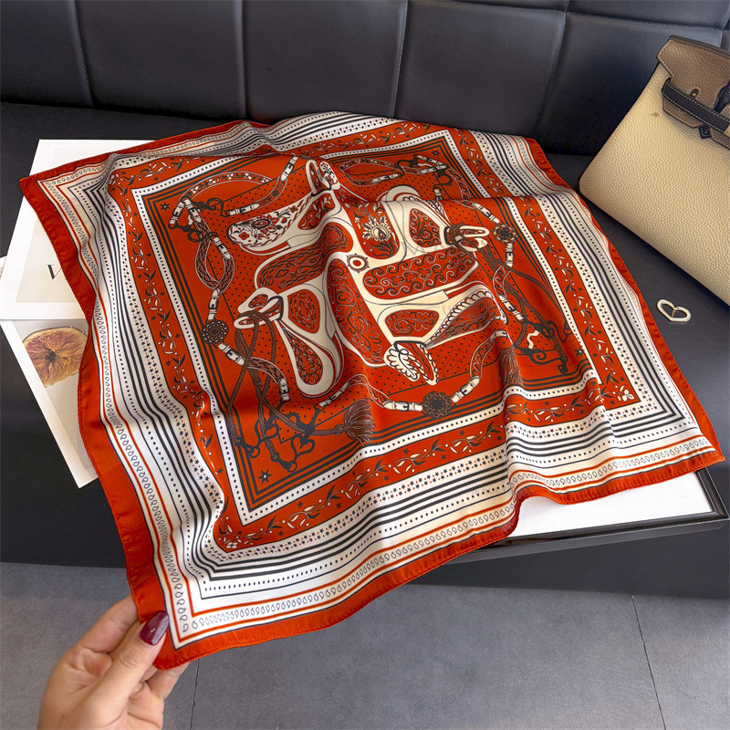 New Bandana Designer Silk Squa - Wrist Wraps ulasan dan harga
