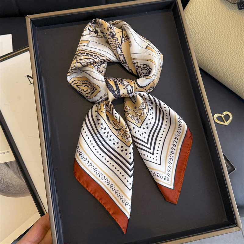 New Bandana Designer Silk Squa - Wrist Wraps ulasan dan harga