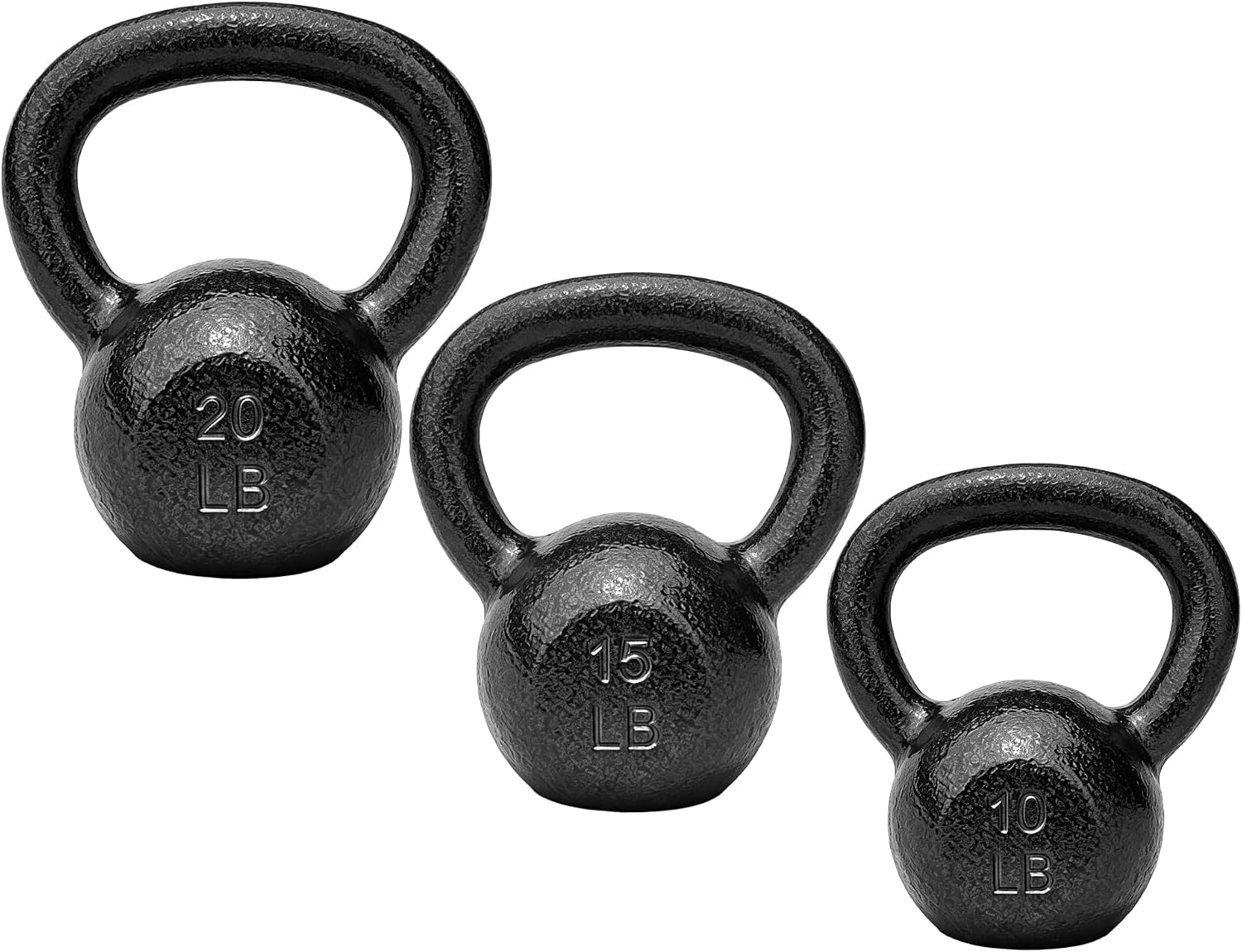 Cast Iron Kettlebells 5-50 LB  - Kettlebell ulasan dan harga