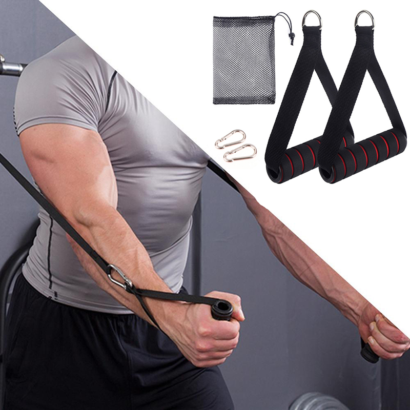 Heavy Duty Cable Machine Handl - Gymnastic Ring ulasan dan harga
